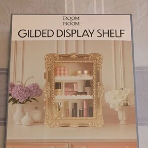 Gold Gilded Display Shelf Viral TikTok Shelf